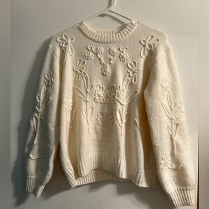 New Philosophy Sweater with Beautiful Tufted Designs